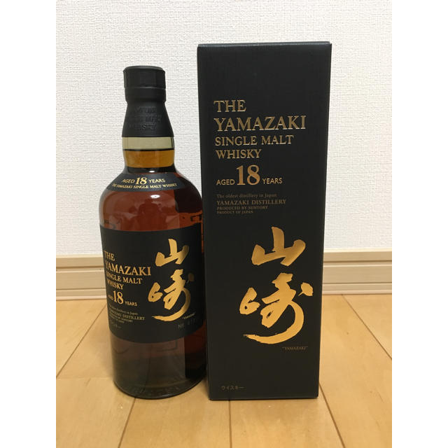 【未開栓】SUNTORY(サントリー)『山崎18年』※外箱、マイレージ付