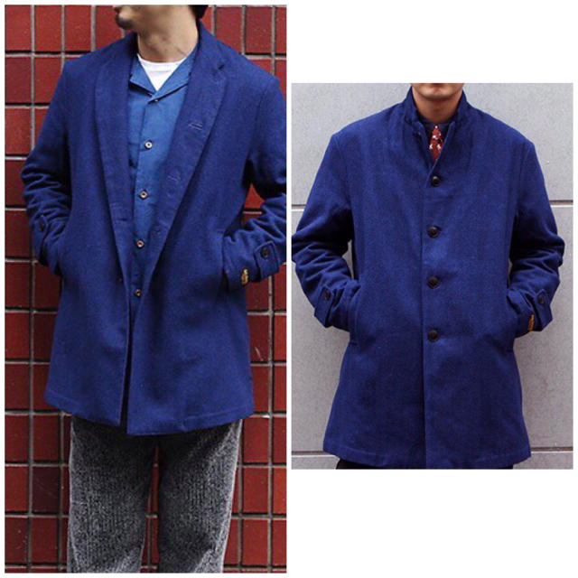 CALEE(キャリー)のCALEE / WOOL COAT (NAVY) メンズのジャケット/アウター(ブルゾン)の商品写真