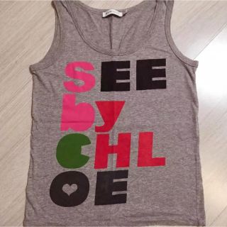 シーバイクロエ(SEE BY CHLOE)のSEE BY CHLOE♡♡タンクトップ(タンクトップ)