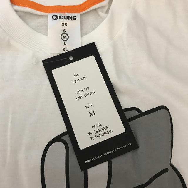 CUNE(キューン)のCUNE ロンT 未使用 レディースのトップス(Tシャツ(長袖/七分))の商品写真