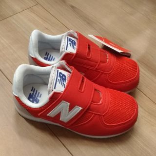 ニューバランス(New Balance)の箱なし　ニューバランス KV220  レッド/ホワイト　16.0cm(スニーカー)