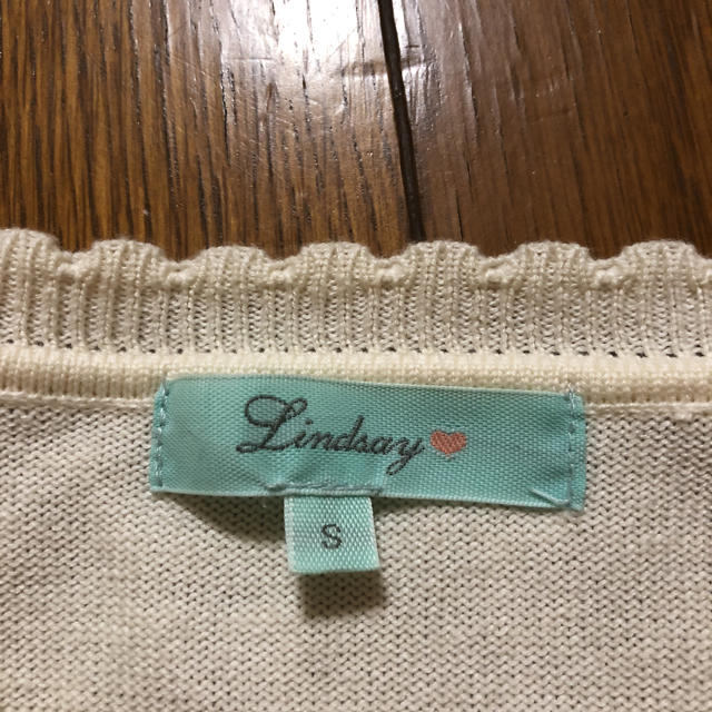 Lindsay(リンジィ)のリンジィ カーディガン 140 キッズ/ベビー/マタニティのキッズ服女の子用(90cm~)(カーディガン)の商品写真