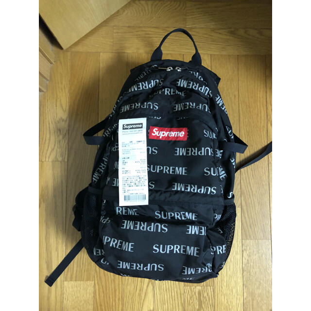 supreme 3M reflective repeat backpackバッグ