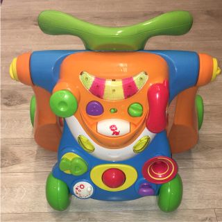 フィッシャープライス(Fisher-Price)のトイザらス ブルーイン 2in1 ライド&ウォーカー(手押し車/カタカタ)