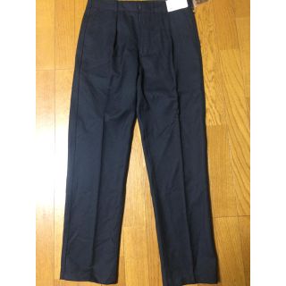 ユニクロ(UNIQLO)のユニクロ ウールタックパンツ➕ w76cm(スラックス)