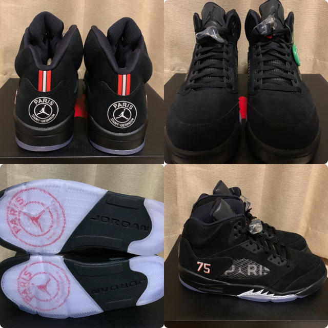 NIKE(ナイキ)の hide様 NIKE AIR JORDAN 5 RETRO PSG 28.5 メンズの靴/シューズ(スニーカー)の商品写真