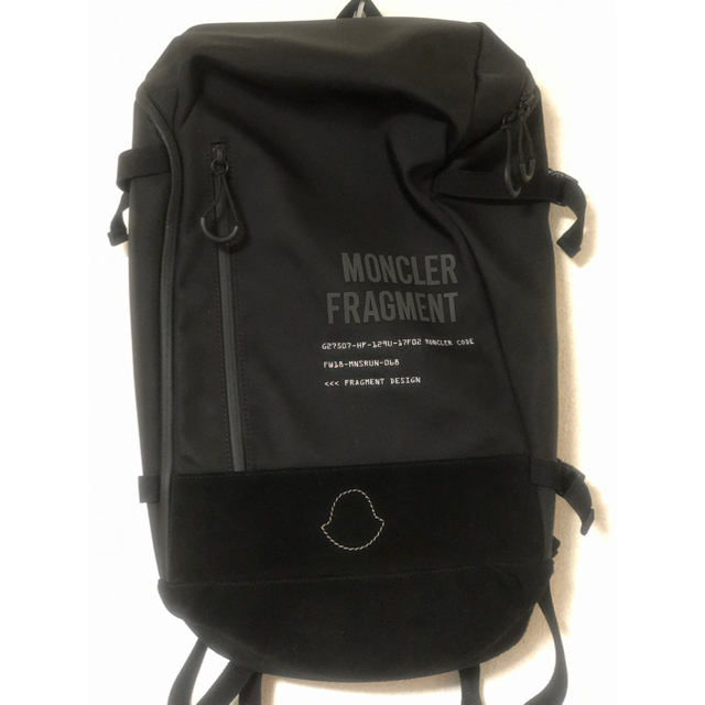 最終値下げ MONCLER 黒 バックパック moncler fragment supremer