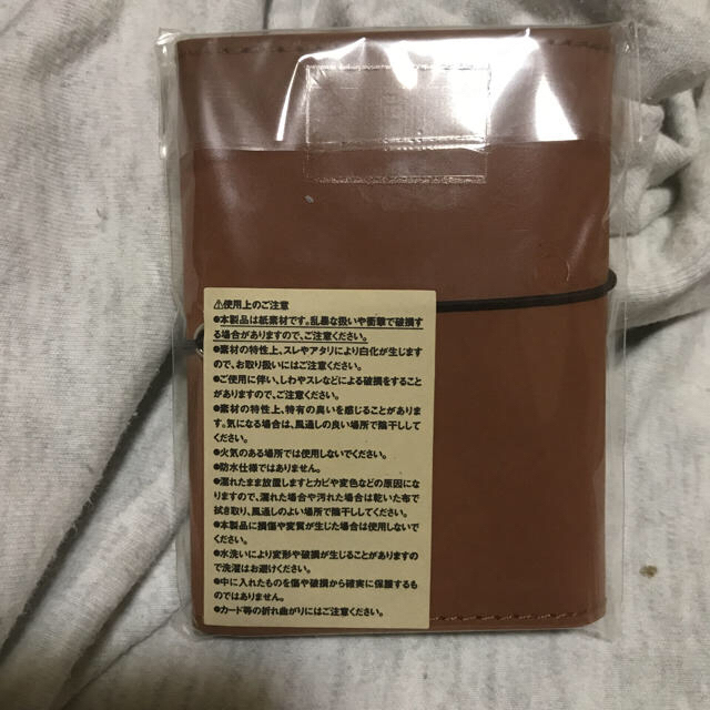 MUJI (無印良品)(ムジルシリョウヒン)の送料込 無印良品 カードケース レディースのファッション小物(名刺入れ/定期入れ)の商品写真