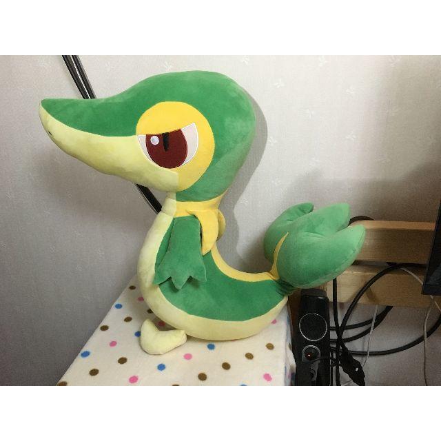 タグ付き】 等身大 ツタージャ ぬいぐるみ ポケモン タグ付き】 等身大 ツタージャ ぬいぐるみ ポケモン