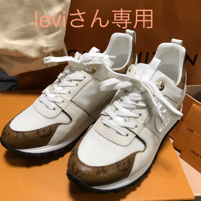 LOUIS VUITTON(ルイヴィトン)の新品 ルイヴィトン スニーカー 白 限定品  レディースの靴/シューズ(スニーカー)の商品写真