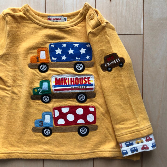 mikihouse(ミキハウス)のミキハウス MIKIHOUSE 長袖 トレーナー 80cm キッズ/ベビー/マタニティのベビー服(~85cm)(トレーナー)の商品写真