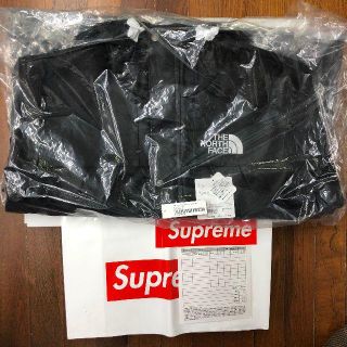 シュプリーム(Supreme)のSupreme The North Face Leather Parka 黒 L(ブルゾン)