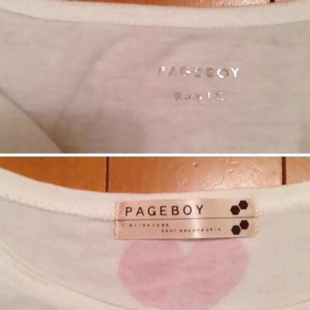 PAGEBOY(ページボーイ)のPAGE BOY ☆ Tシャツ二枚セット レディースのトップス(Tシャツ(半袖/袖なし))の商品写真