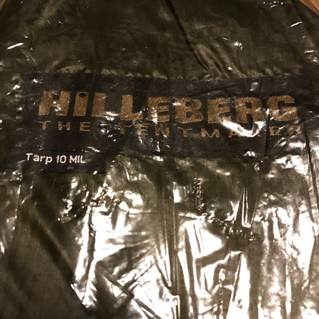 HILLEBERG(ヒルバーグ)のヒルバーグ タープ10 ミルスペック hilleberg tarp10mil スポーツ/アウトドアのアウトドア(テント/タープ)の商品写真