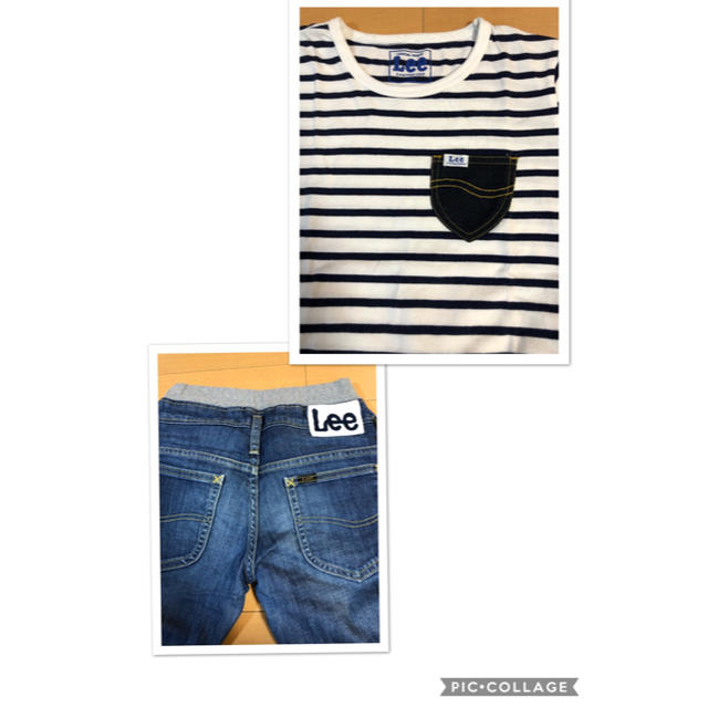 Lee(リー)のLee  キッズ  ジーンズとロンT キッズ/ベビー/マタニティのキッズ服男の子用(90cm~)(パンツ/スパッツ)の商品写真