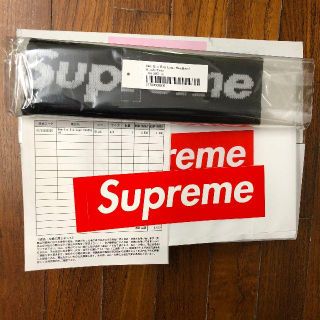 シュプリーム(Supreme)のSupreme New Era Big Logo Headband Black(その他)