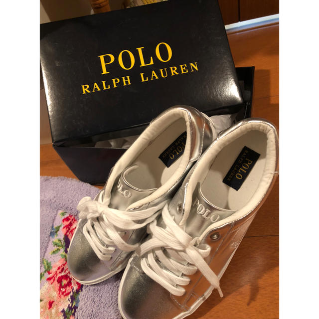 POLO RALPH LAUREN(ポロラルフローレン)のラルフローレン ポロ スニーカー 【新品】 レディースの靴/シューズ(スニーカー)の商品写真