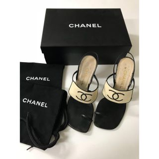 シャネル(CHANEL)の本物 CHANEL  シャネル  サンダル 靴 シューズ  パンプス ヒール(サンダル)