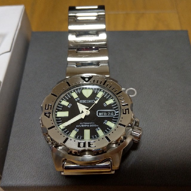 SEIKO(セイコー)のSEIKO　ブラックモンスター　中古品　SKX779KC　海外セイコー メンズの時計(腕時計(アナログ))の商品写真