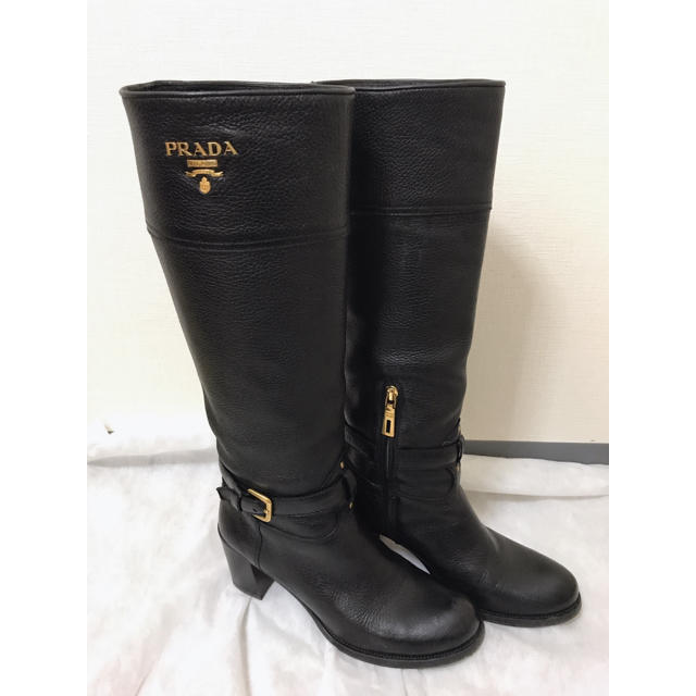 PRADA レザーブーツ www.gndtunisia.com