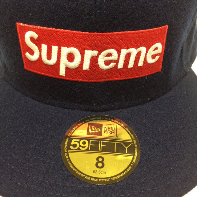 新品 SUPREME×WOOLRICH×NEWERA シュプリーム キャップ