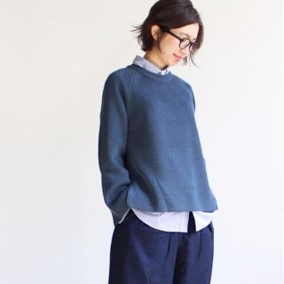 ワンエルディーケーセレクト(1LDK SELECT)のAURALEE オーラリーニットSUPERFINEWOOLRIBKNIT (ニット/セーター)