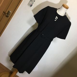 ソワール(SOIR)の東京ソワール  礼服 喪服 ブラックフォーマル 13号 美品(礼服/喪服)