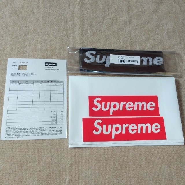 Blacksupreme new era big logo headband