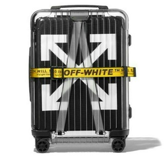 リモワ(RIMOWA)のRIMOWA OFF WHITE　ブラック(トラベルバッグ/スーツケース)
