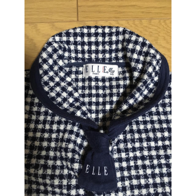 ELLE(エル)のELLE  95 フォーマル セットアップ 紺色 キッズ/ベビー/マタニティのキッズ服女の子用(90cm~)(ドレス/フォーマル)の商品写真