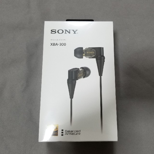 ヘッドフォン/イヤフォンSONY XBA-300 新品 未開封