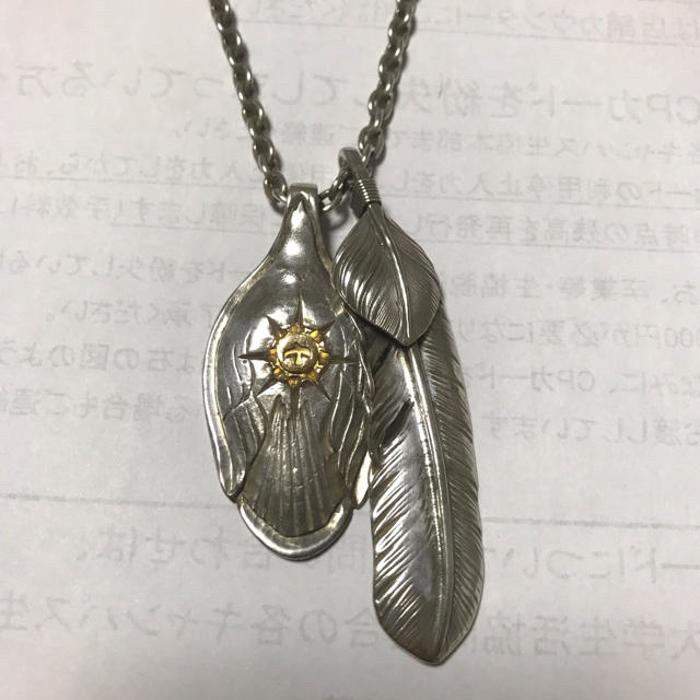 goro's(ゴローズ)のゴローズ goro’s スプーン 金メタル付きスプーン メンズのアクセサリー(ネックレス)の商品写真