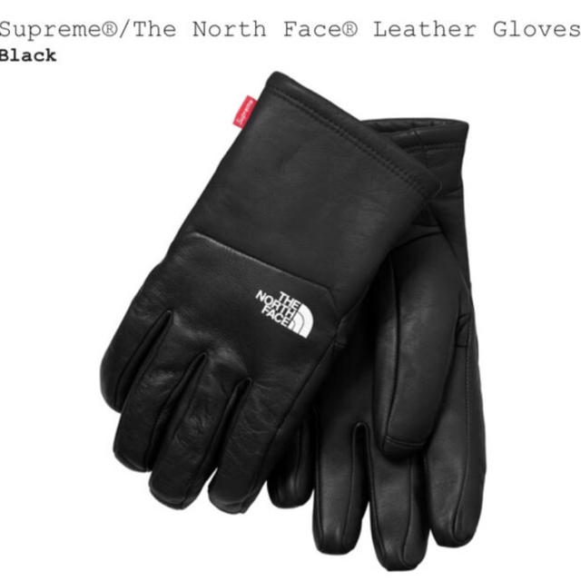 Supreme(シュプリーム)の値下げ supreme×northface Leather Gloves メンズのファッション小物(手袋)の商品写真