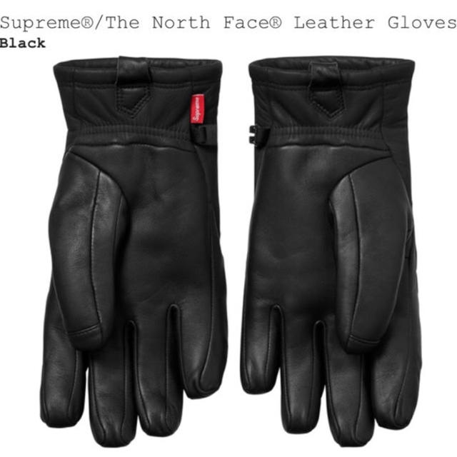 Supreme(シュプリーム)の値下げ supreme×northface Leather Gloves メンズのファッション小物(手袋)の商品写真