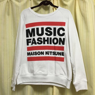 Maison Kitsuné - スウェット MUSIC FASHION ピンク