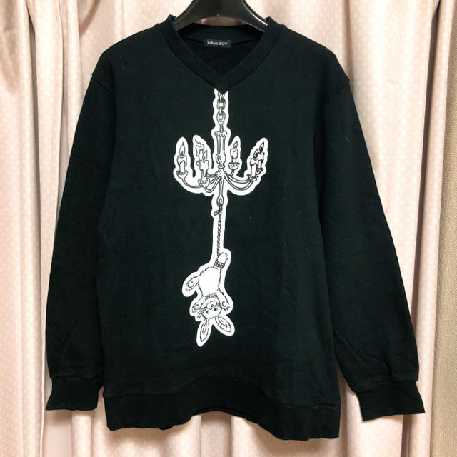 MILKBOY(ミルクボーイ)のMILKBOY HANGED BUNNY SWEATER メンズのトップス(パーカー)の商品写真