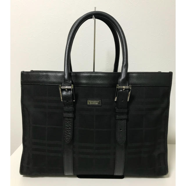 BURBERRY BLACK LABEL(バーバリーブラックレーベル)のBurberry バーバリー ブラックレーベル ビジネス　バッグ　ブリーフケース メンズのバッグ(ビジネスバッグ)の商品写真