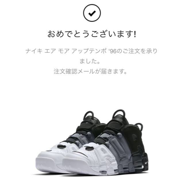 NIKE(ナイキ)のnike air more uptempo tri color 26.0cm メンズの靴/シューズ(スニーカー)の商品写真