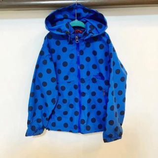 ザノースフェイス(THE NORTH FACE)のノースフェイス 120ジャンパー　ドット　ウインドブレーカー(ジャケット/上着)