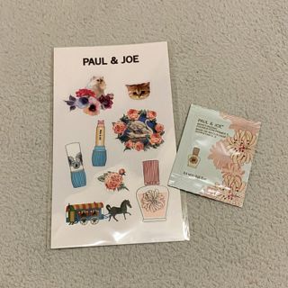 ポールアンドジョー(PAUL & JOE)のポール&ジョー ノベルティ シール サンプル(ノベルティグッズ)