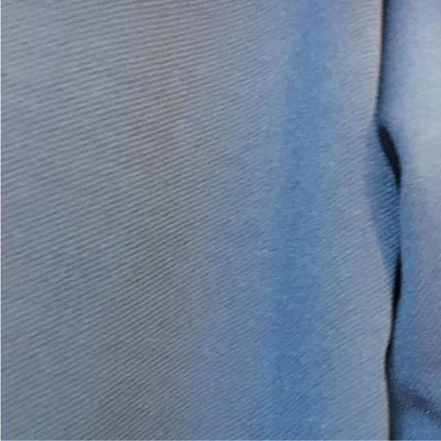 しまむら(シマムラ)の新品 しまむら くすみブルー 袖 リボン ブラウス シャツ プルオーバー M レディースのトップス(シャツ/ブラウス(長袖/七分))の商品写真
