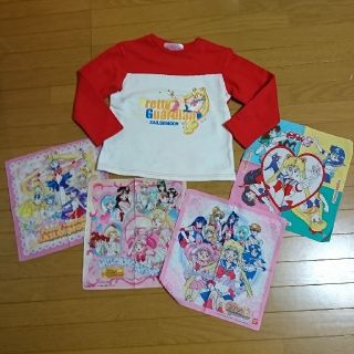 セーラームーン(セーラームーン)の専用ページです♥セーラームーン♥トレーナー＆ハンカチ4枚＆マーキュリーワッペン♥(Tシャツ/カットソー)