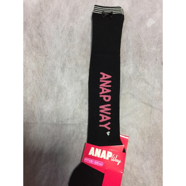 ANAP(アナップ)の15〜20 ANAP  ガールズソックス 2足 140 Yシャツ キッズ/ベビー/マタニティのこども用ファッション小物(靴下/タイツ)の商品写真