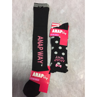 アナップ(ANAP)の15〜20 ANAP  ガールズソックス 2足 140 Yシャツ(靴下/タイツ)