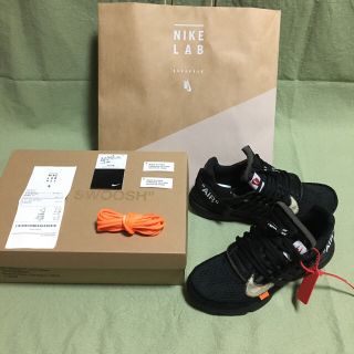 シュプリーム(Supreme)の確実正規品 NIKE AIR PRESTO OFF-WHITE 27cm(スニーカー)