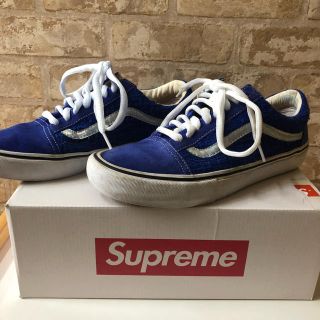 シュプリーム(Supreme)のsupreme vans iridescent OLD SKOOL PRO(スニーカー)