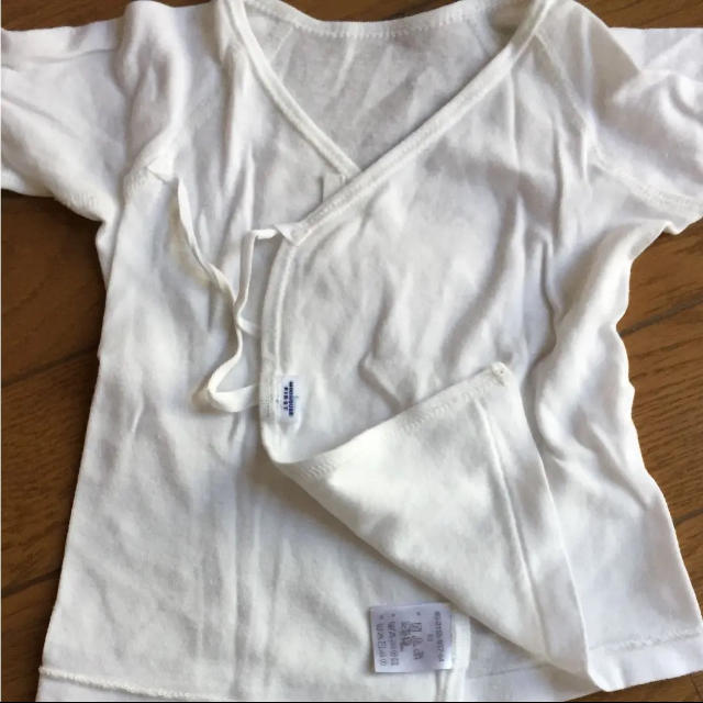 mikihouse(ミキハウス)の新生児用短肌着5枚セット キッズ/ベビー/マタニティのベビー服(~85cm)(肌着/下着)の商品写真