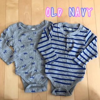 オールドネイビー(Old Navy)のhappy様専用オールドネイビー 長袖ロンパース セット(ロンパース)