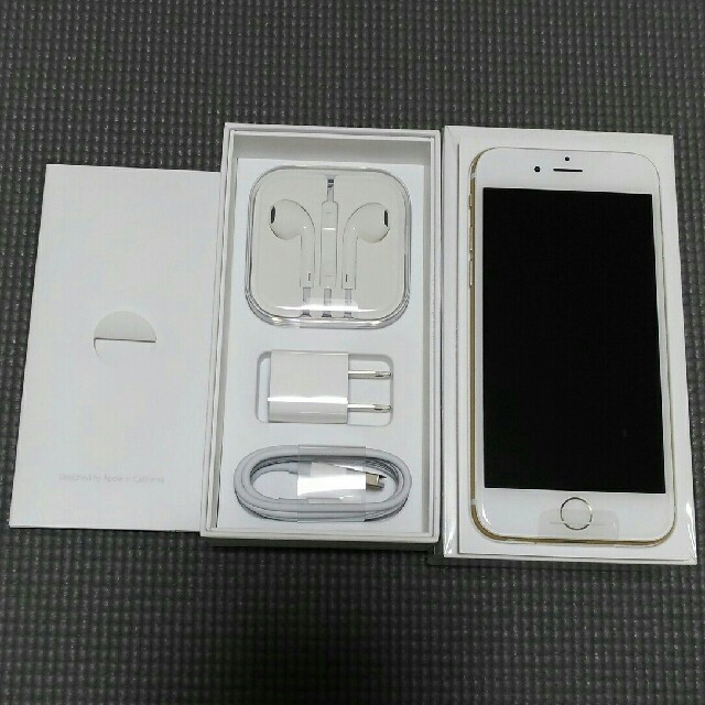 iPhone - 【未使用新品】au iPhone6 16GB ゴールドの+inforsante.fr
