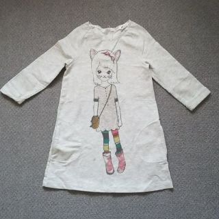 エイチアンドエム(H&M)のH＆M 猫耳女の子 ワンピース(ワンピース)